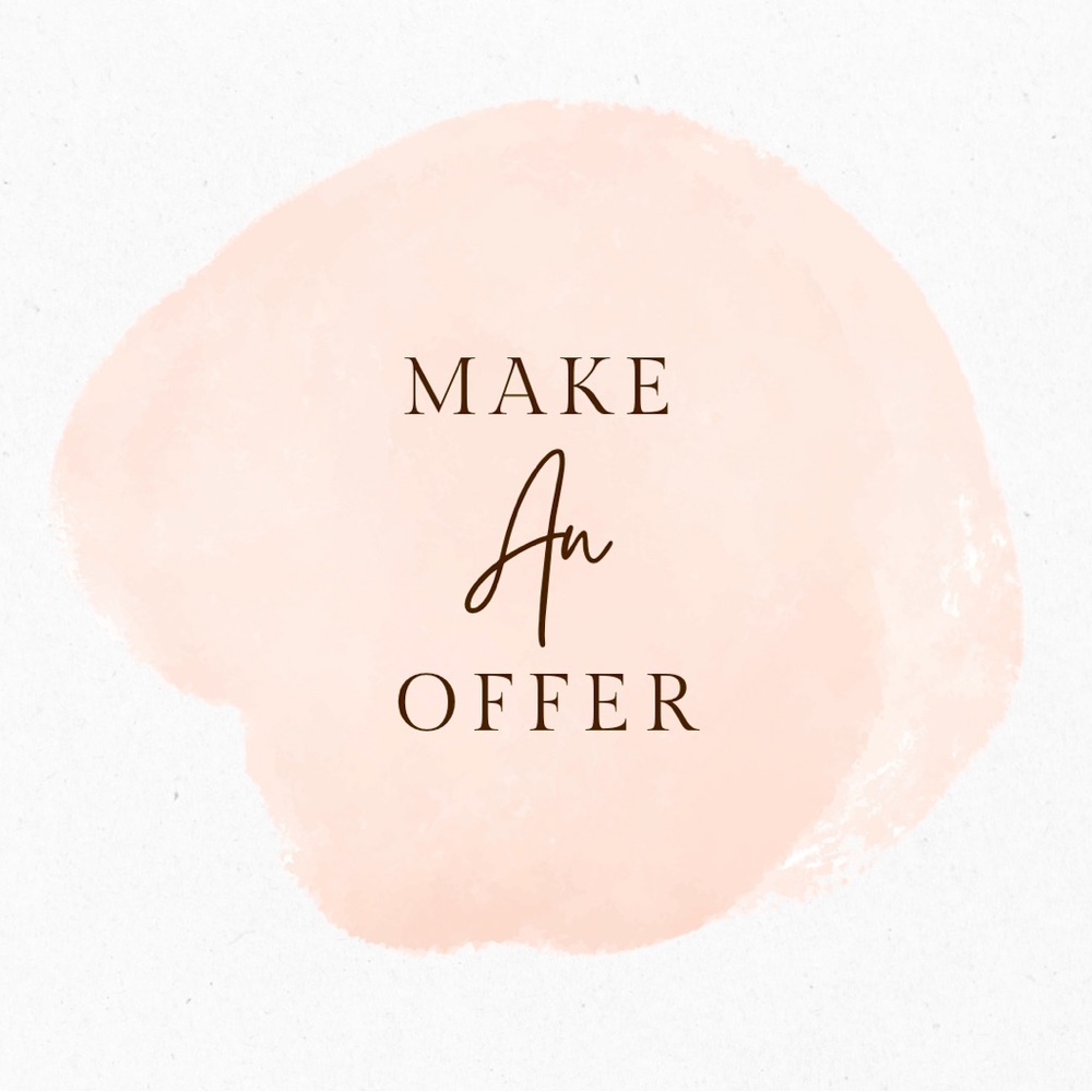Any reasonable offer will be considered!!